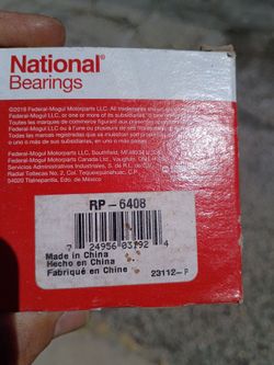 Bearings 99 Ford f150