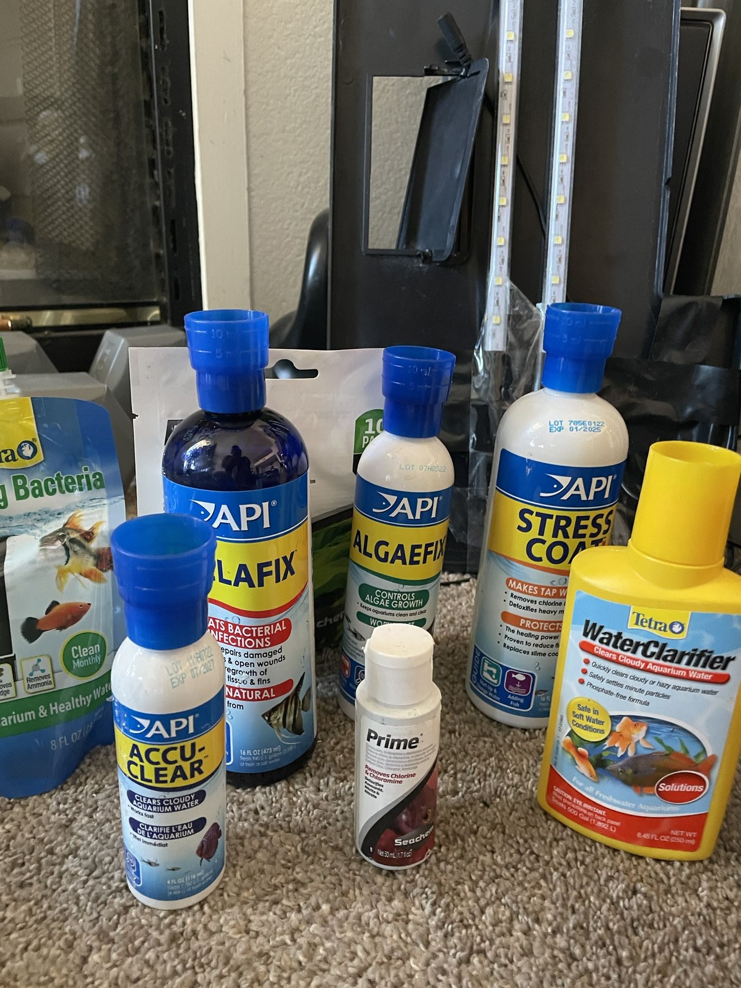 Fish Tank Misc Supplies - $50.00 - Pick Up Only