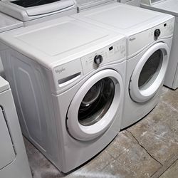 WHIRLPOOL WASHER AND GAS DRYER//LAVADORA Y SECADORA,,60 DAYS WARRANTY,,"FREE DELIVERY LOCAL GRATIS."
