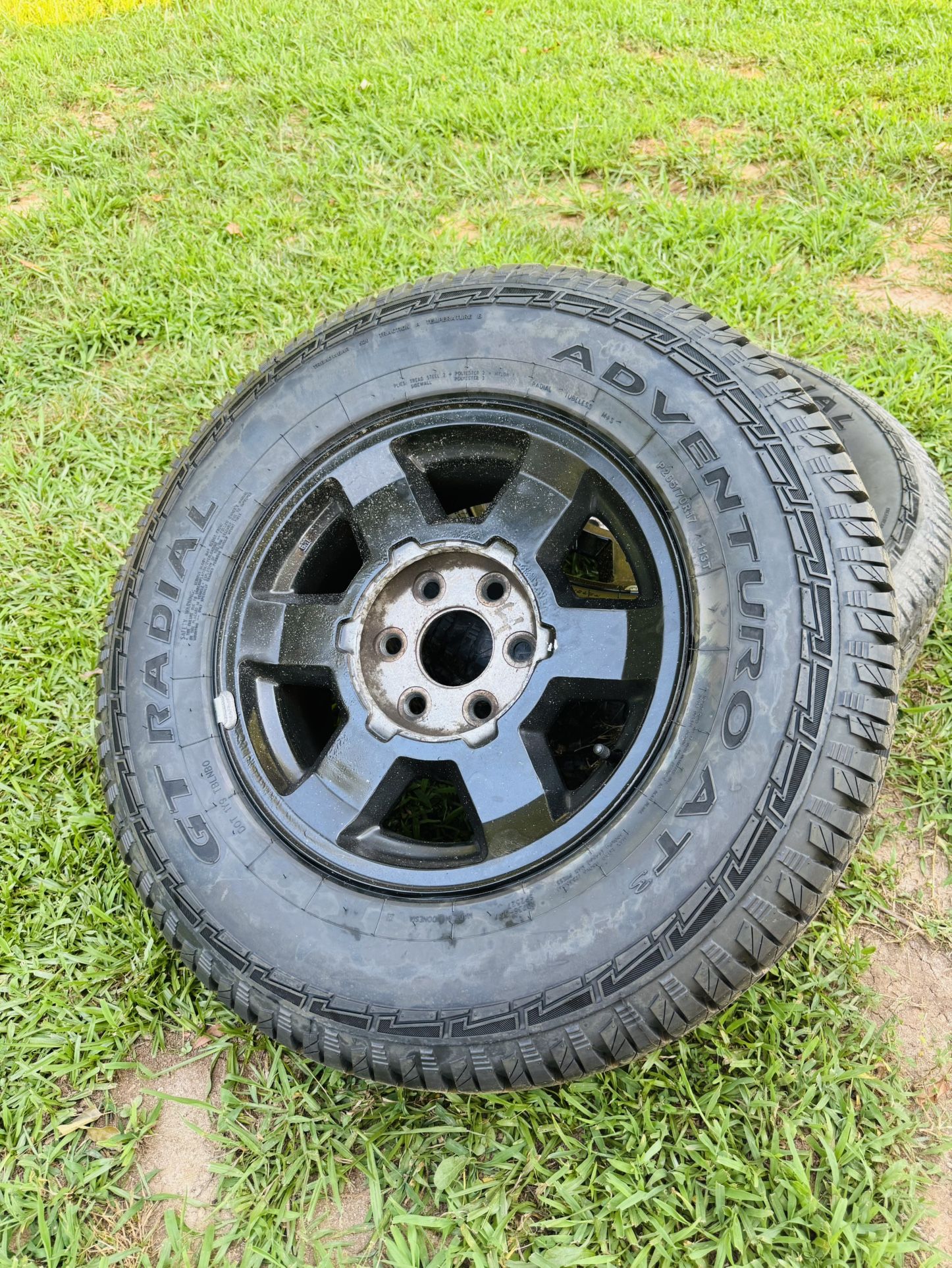 4 New Chevy Truck Tires With Rims