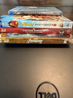 $8 3D , BLU RAY, DVD COMBO PACKS $8 EACH$8 EACH