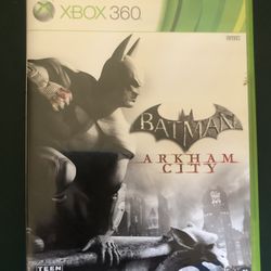 XBox 360 Batman Arkham City