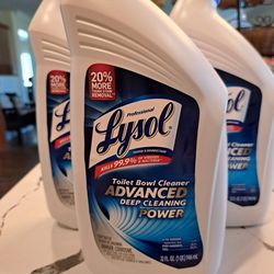 32oz Lysol Advanced Deep Cleaning Toilet Bowl Cleaner 