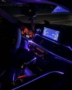 Interior car trim lights