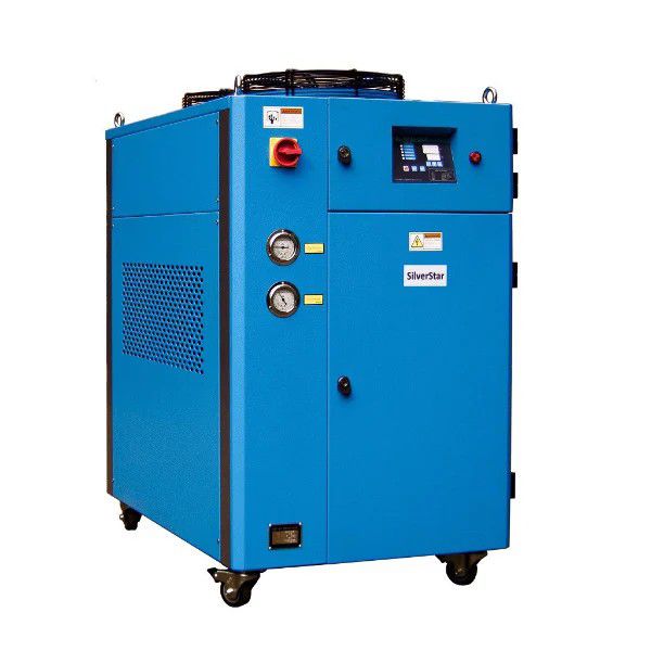 10 Ton Portable Process Water Chiller - Air Cooled, 3Phase 220V