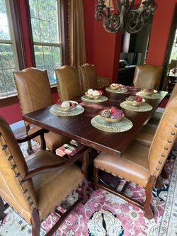 Solid Wood Dining Room Table