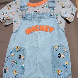Mickey Mouse Overalls 