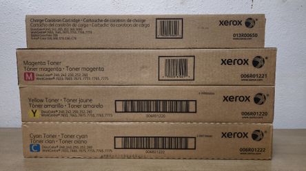 Xerox Toners and Fuser