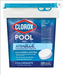 Brand new chlorine tablets 30lbs!**