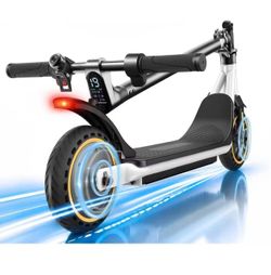 Electric Scooter Adults, 500W Motor 21/19MPH, 8.5" Tire Escooter 25/23/21/18 Miles Foldable Scooters for Adults Commuting, 36V Battery, Double Braking
