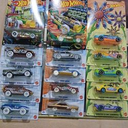Hotwheels Main Line Holiday Sets Of 5 Complete