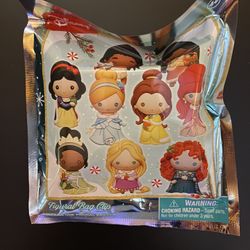 Disney Princess  3D Bag clips Christmas 2023 EDITION 