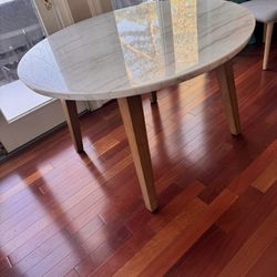 Marble top Table $300