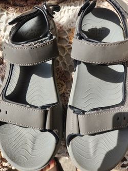 Hurley Gray Men Size 9 Sandals