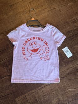 NWT Girls Youth 6-6X (XS) Elmo T-Shirt