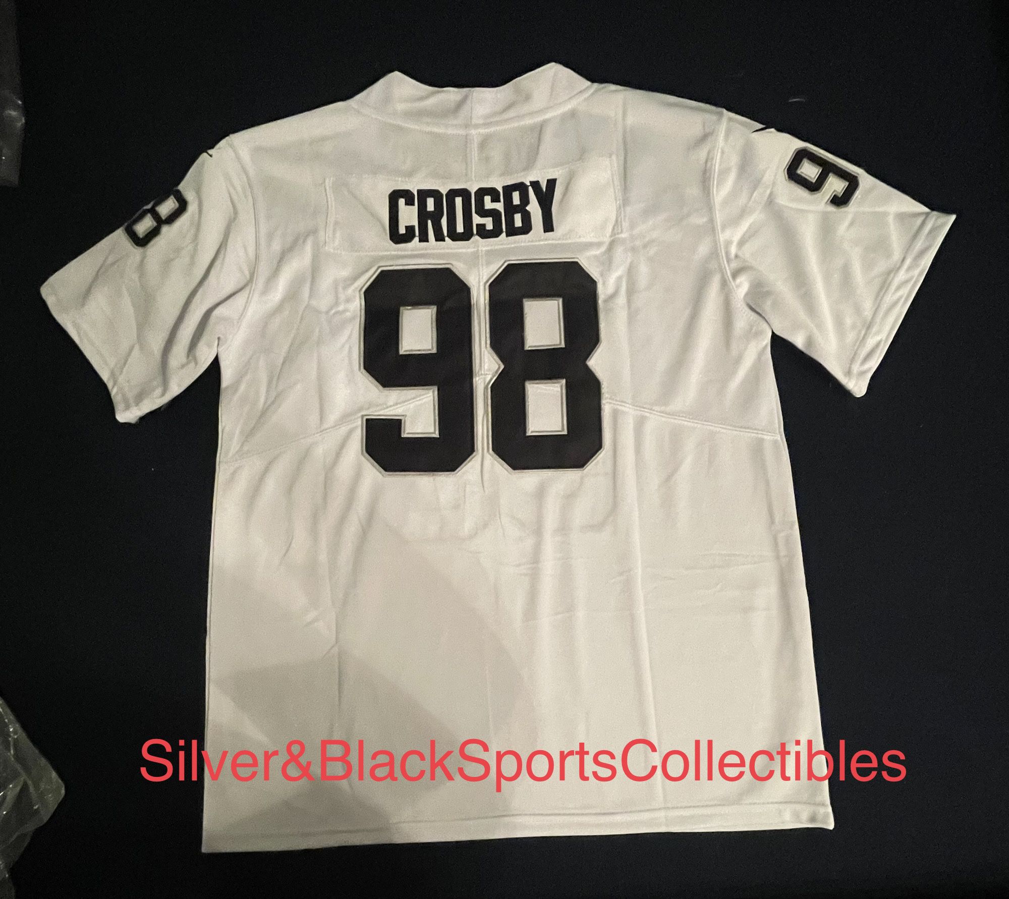 maxx crosby youth jersey