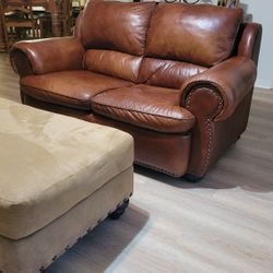 Loveseat Leather Sofa