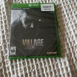 Resident evil village Xbox series X Xbox one