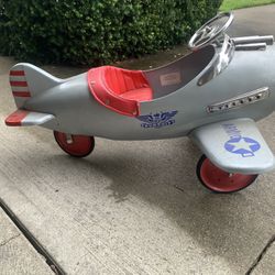 Airplane Peddle Car