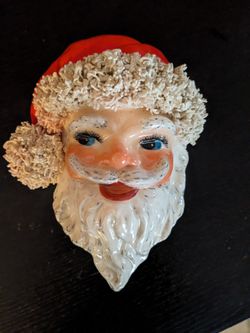Vintage Santa Wall Hanger 