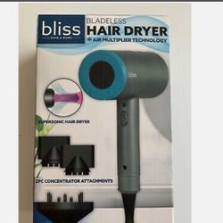 Bliss Bladeless Hair Dryer 