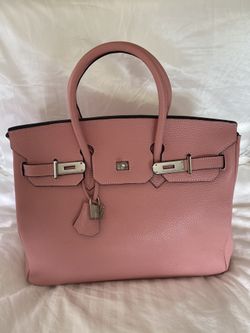 30cm Hermes Birkin Crocodile Rose Tyrien w/ PHW DEAL for Sale in Downey, CA  - OfferUp