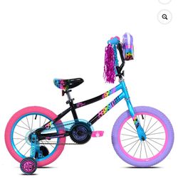 LittleMissMatched 18" Te Deja Ser la Bicicleta de Tu Chica, Azul/púrpura/rosa $70
