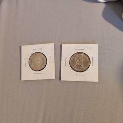 William Henry Harrison dollar coins. ($10)