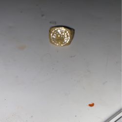 18k Gold Rolex Ring Vvs Diamonds 