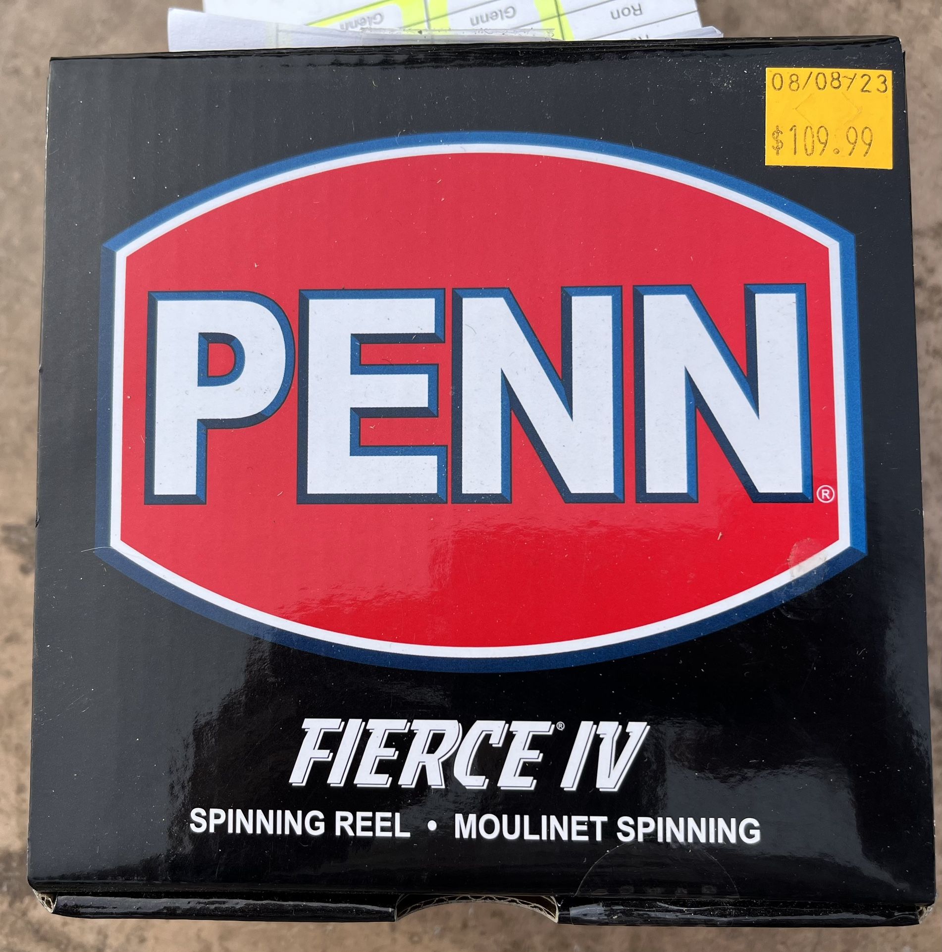 PENN Fierce IV 4000 Reel & Rod