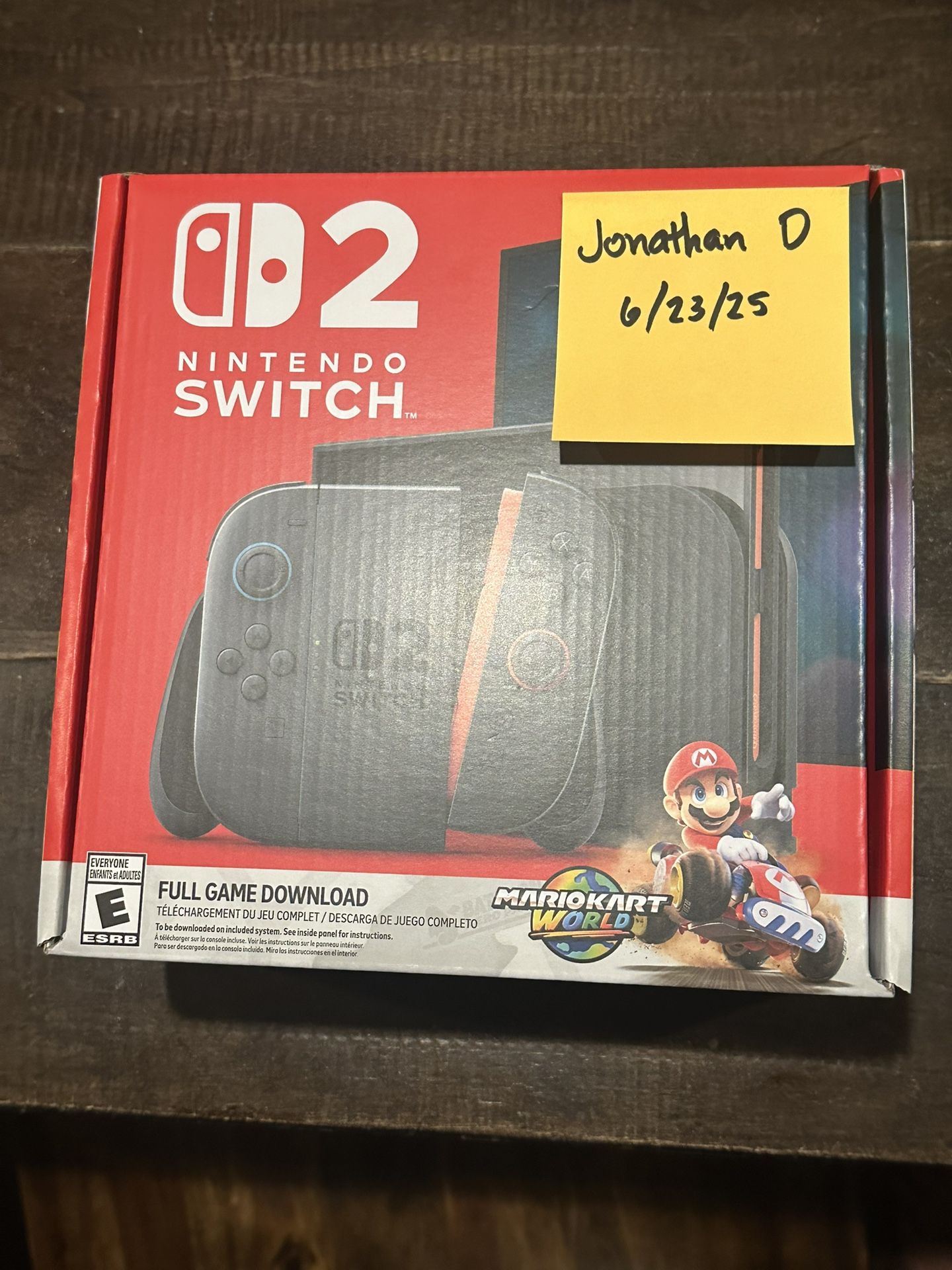 Nintendo Switch 2 Console and Mario Kart World Bundle