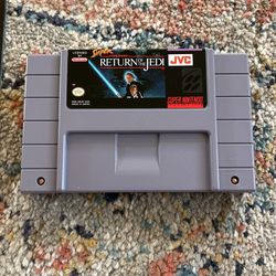 Super Nintendo Star Wars Super Return Of The Jedi