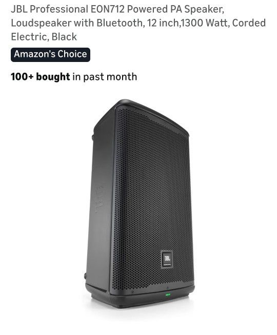 JBL Bluetooth Speaker 12"