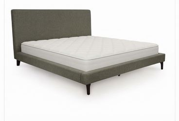Cama king con colchón