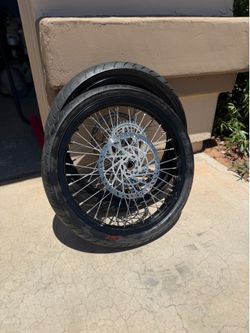 17’ supermoto wheels for Surron/eride also fits talaria