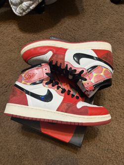Jordan 1 Spider-man size 6.5Y