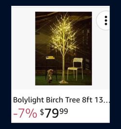 christmas decor led tree light