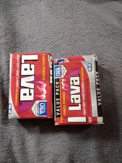 2 Lava Heavy-Duty Pumice Hand Cleaner Soap Bars