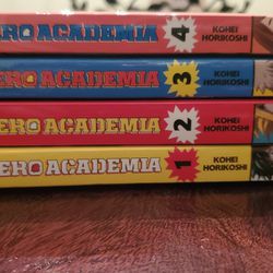 My Hero Academia Vol 1-4