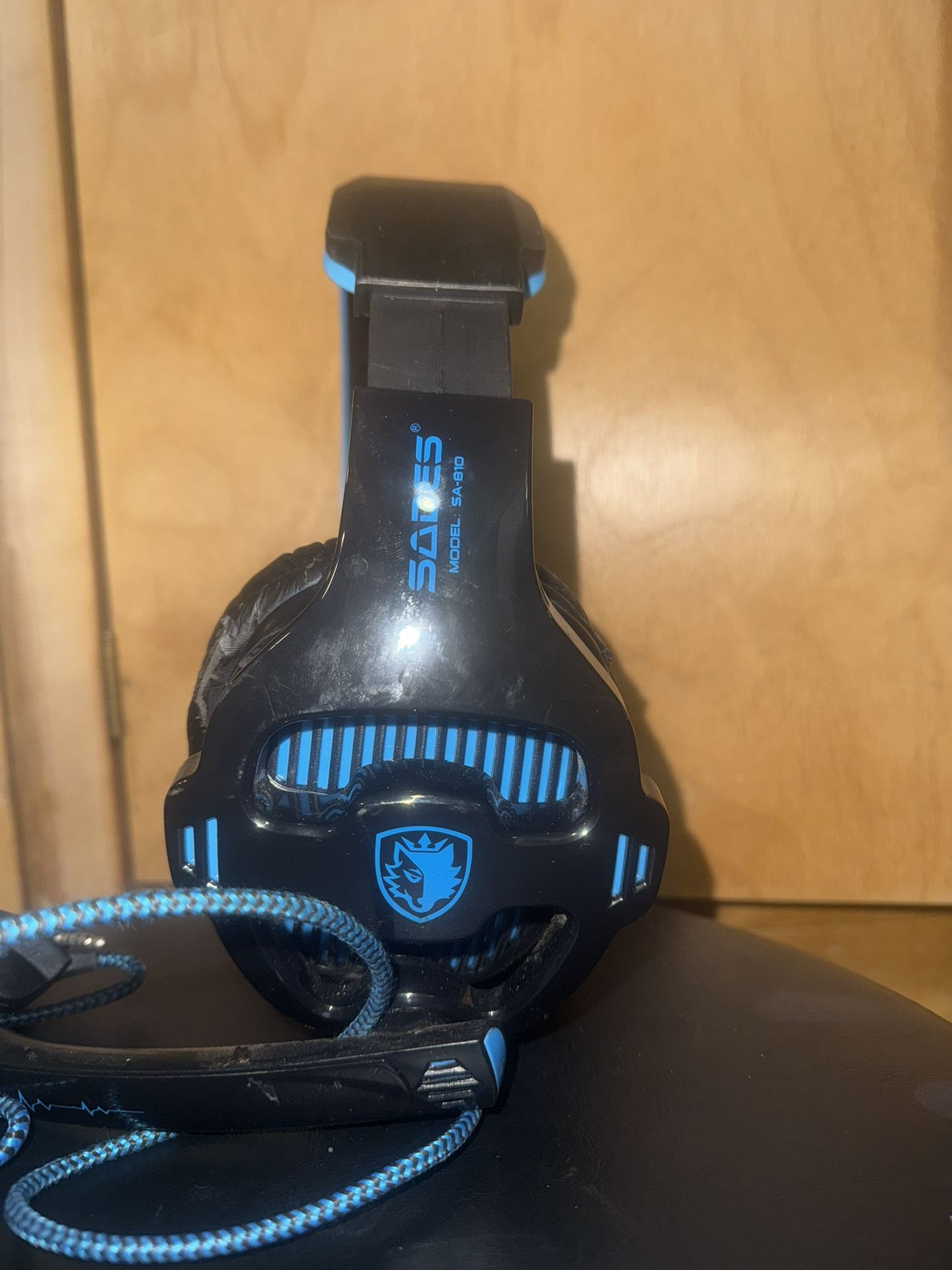 Sades Stereo Headset Headband SA-708 Game Earphone Bass Headphones with Microphone