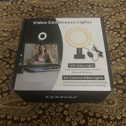 If Listing Is Up, It’s Available . Cyezcore Video Conference Light - NWOT