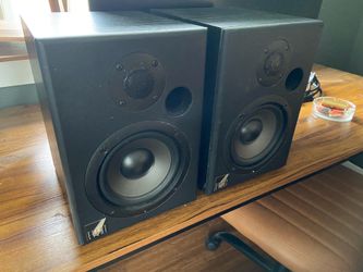 Event TR5 studio monitors.