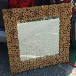 Wooden Mirror