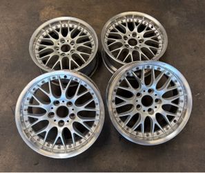 BMW E39 540i 530i 525i 17" 2-PIECE ALLOY RIMS STYLE 42