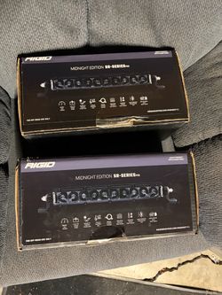 Rigid SR-Series Pro Midnight Edition LED Light Bars (Pair)