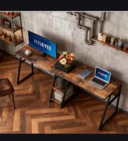 Rustic Industrial Computer Desk