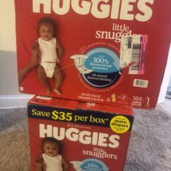 Pampers size one