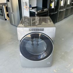 Whirlpool 7.4 Cu. Ft. Chrome Shadow Dryer - WEDHC  6