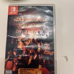 Minecraft: Dungeons Hero Editon For Nintendo Switch