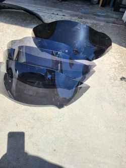 Harley Road Glide windshields